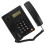 House Phone Landline Table Telephone Black ABS 1 Set 4