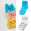 Women's Cat-Themed Cotton Middle-Calf Socks 3