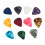 Guitar Picks Heart Shape 60 pcs Assorted Colors 8