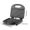 Mini Bread and Sandwich Maker 750W Non-Stick Compact Black 2