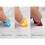 Guitar Picks Heart Shape 60 pcs Assorted Colors 7