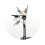 Universal Projector Bracket with 1/4 Inch Screw Desk, Ceiling and Wall Mount Adjustable Foldable Projector Stand Black 7