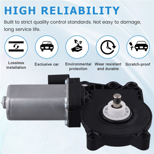 67628362063 Car Front Left Window Regulator Motor Power Window Motor for  3' X5 Z4 E46 E53 E85 1997-2009 2