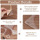 Acrylic Router Templates Set Clear 8-Piece 4