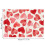 Romantic Heart Placemats Waterproof 12x18 inch 3