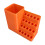 Drill Bit Organizer with Cup Holder Orange 1