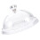 Transparent Cake Stand with Dome PP Reusable 10.5 Inches 1