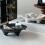Ceramic Jewelry Tray with Unique Three Legged Artistic Design Multifunctional Oval Desktop Accessory Tray Black 5