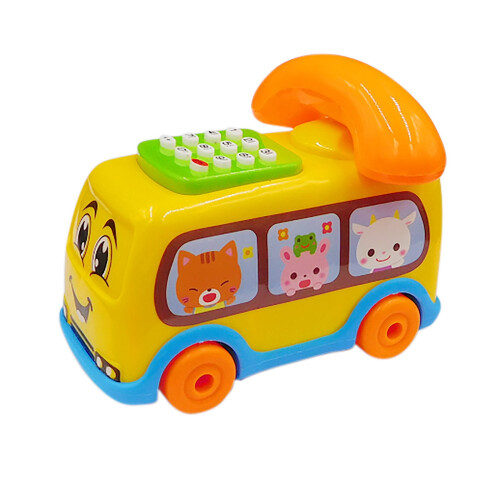 Black Music Bus Phone Educational Toy for Babies 2