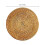 Round Woven Placemats Natural Water Hyacinth 4 Pack 2