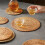 Round Woven Placemats Natural Water Hyacinth 4 Pack 3