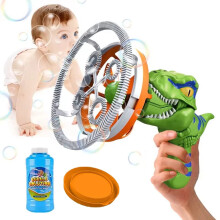 Dinosaur Bubble Machine for Kids, 1000 Bubbles, Age 4+