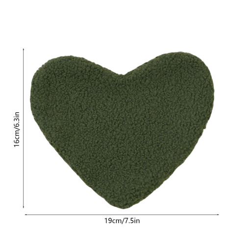 Heart Coaster Army Green 1pc for Coffee Beer Drinks 2