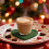 Heart Coaster Army Green 1pc for Coffee Beer Drinks 5