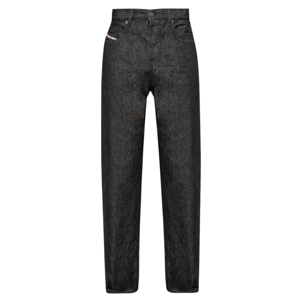 Diesel (31R, Black) Mens D-Viker Cotton Jeans