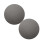 Rubber Door Knob Wall Shield Round Bumper for Standard 1