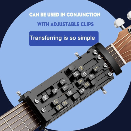 Guitar Chord Trainer for Beginners Compatible with All 1