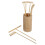 HEMOTON Bamboo Zen Garden Rake Set 1 Set 6