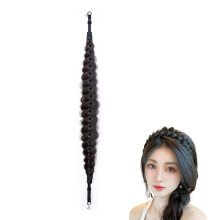 Women's Braided Wig Headband Magnetic Design 1 Pack