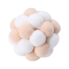 Cat Toy with Bell – Soft Plush Stretchy Ball 1.6 inches