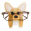 Wooden Animal Eyeglass Stand for Multiple Glasses 1