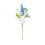 Artificial Easter Egg Picks Rabbit Flowers Spring Floral 1