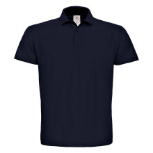 (M, Navy) B&C Mens ID.001 Cotton Polo Shirt