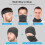 Neck Gaiter Face Mask Windproof Washable Adjustable 3