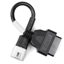 1pcs Motorcycle OBD Diagnostic Cable for 6Pin to 16Pin OBD2 Diagnostic Scanner Adapter