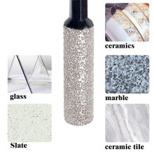 10-Pack 12MM Dry Diamond Core Drill Bit Set for Ceramic,Granite,Tile,Glass,Marble,Brick,Stone with 1/4 Hex Shank