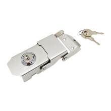 Motorcycle Rear Trunk Lock Stainless Steel 12.7 cm x 5 cm