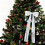 Velvet Christmas Bow White 71x20in 5