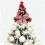 Candy Bows Hat Christmas Tree Topper Peppermint Ribbon 1