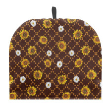 Sunflower Tea Cozy Insulated Warming Cover with Hanging Ring