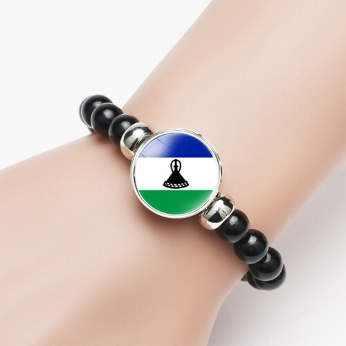 Beaded Bracelet Acrylic Africa Countries 2