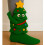 Green Christmas Tree Stockings 3D Knitted 2 Pack 1