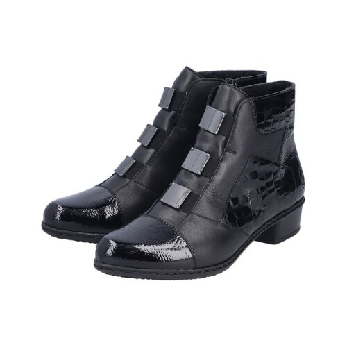 Rieker Bottine Cuir Rieker Australia - Noir 2