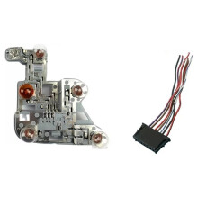 Tail Light Socket Circuit Board with Bulbs W/Wiring for - W204 C-Class 07-10 A2048201500 A2048201600 Left