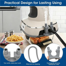 Silicone Steam Diverter for Glass Air Fryer FN101GY FN101SG FN101ST Accessories with Anti-Fall Fixing Strap