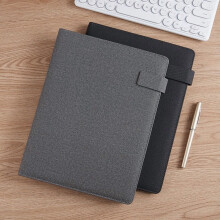 A4 Padfolio Document Organizer with Secure Closure
