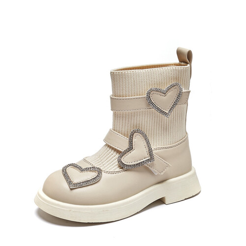 Children's Knitted Breathable Short Boots