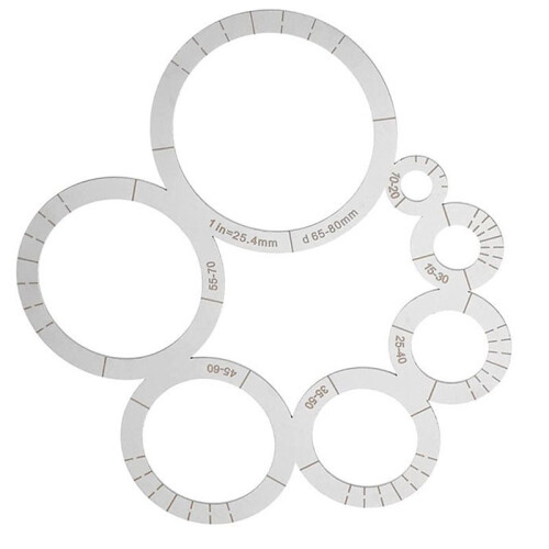 Leatherworking Corner Cutting Ruler with Round Punch - Essential Crafting Tool for DIY Projects