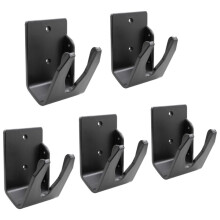 5PCS Universal Barcode Scanner Holder Wall Mount Bracket for Most Barcode Holder,with Screws & Wall Stickers