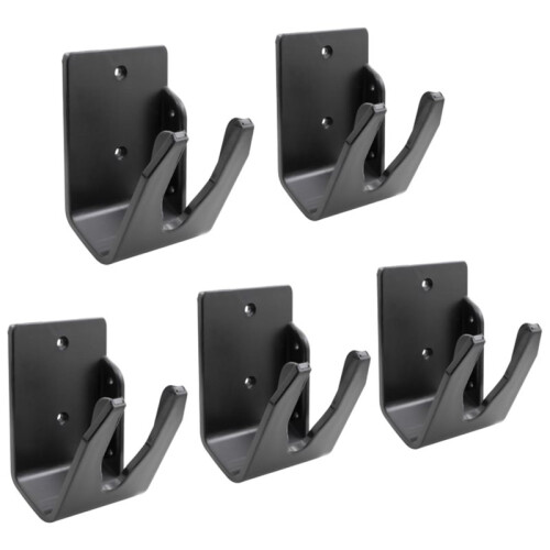 5PCS Universal Barcode Scanner Holder Wall Mount Bracket for Most Barcode Holder,with Screws & Wall Stickers
