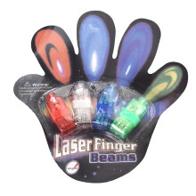 Bulk 12 Cards (48 Rings) LED Finger Ring Lights, 4 Color Flashlights Per Pack, Rave, Parties, Safety At Night, Halloween