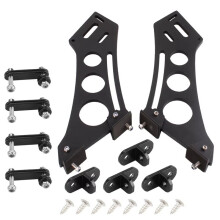 Universal 10 Inch Car Spoiler Legs Mount Brackets Rear Wing Trunk Racing Tail Spoiler Legs Mount Brackets