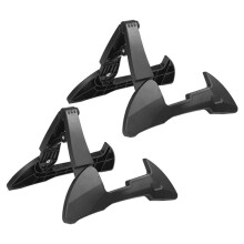 2 Pz Supporto per Chitarra Pieghevole Regolabile A Forma di A, Leggero e Portatile per Chitarra Acustica, Ukulele Elettrico e Banjo