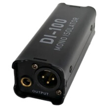 Aislador de Audio Mono XLR de Canal Único Filtro de Ruido de Audio Multifuncional Aislador de Audio para Mezclador Micrófono en Vivo