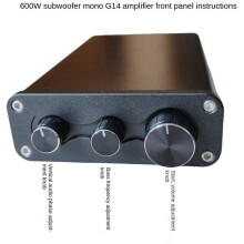 TPA3255 600W Hoge Vermogen Professionele Digitale Mono Subwoofer Versterker Bord - Aanpasbare Laagfrequentie Respons