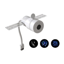 Star Projector Nachtlamp USB Projectielamp Verstelbare Helderheid LED Plafondprojectielamp 3 Dia'S